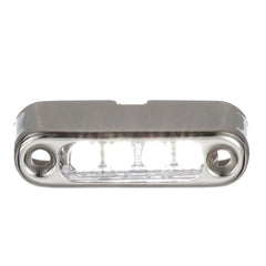 Attwood White LED Micro Light w/Stainless Steel Bezel, Vertical Mount