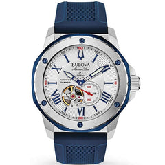 Bulova Men's Marine Star - Silver Dial - 200m