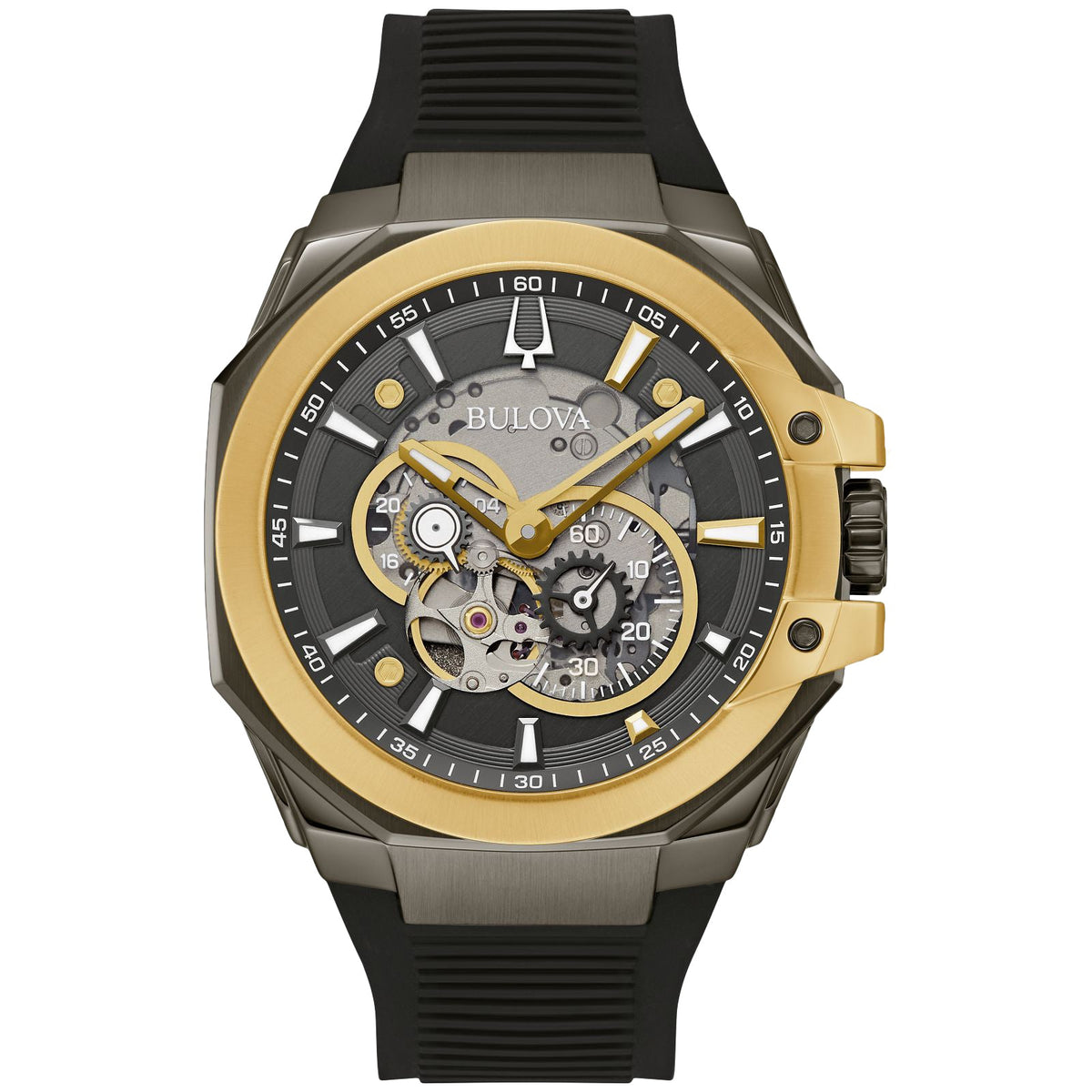 Bulova Men's Mauina - Black Dial - 50m
