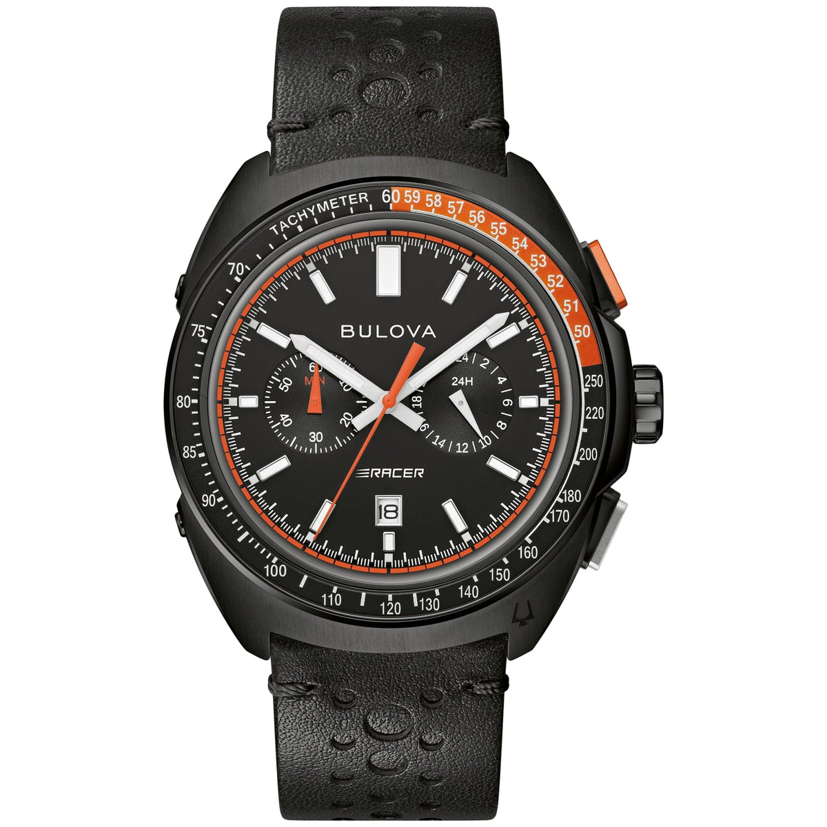 Bulova Men's Racer Chronograph - Black Dial - 100m