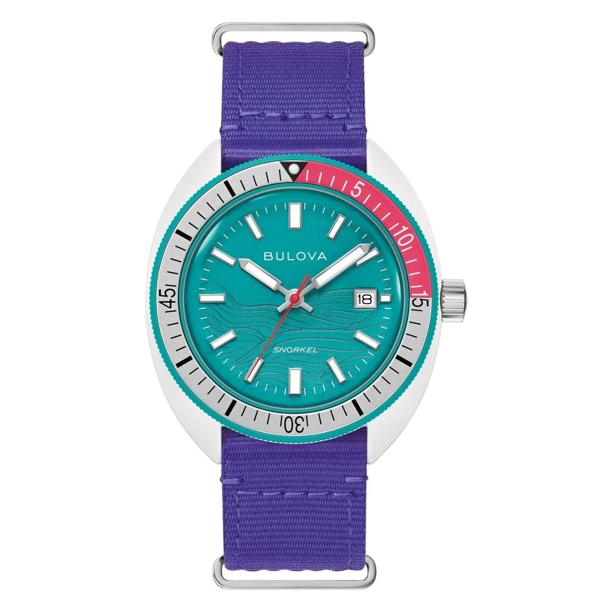 Bulova Men's Snorkel - Teal Dial - 100m