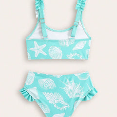 Baby Joy Baby/Girls Two Piece Bikini Swimsuit