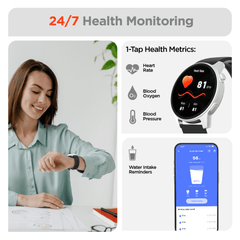 HyperGear Unisex SmartWatch + Fitness Tracker