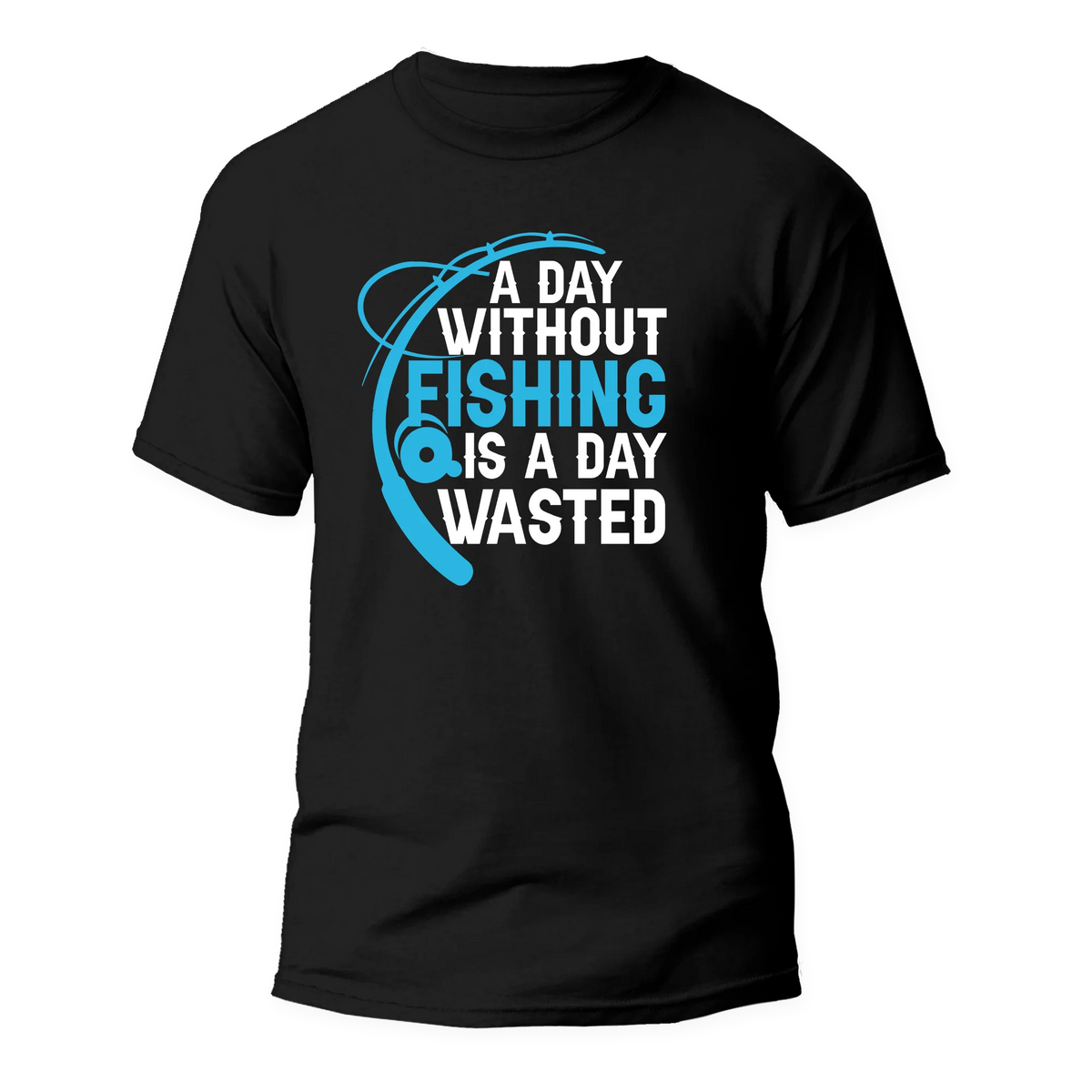 Outdoorzees Unisex 'A Day Without Fishing' T-Shirt