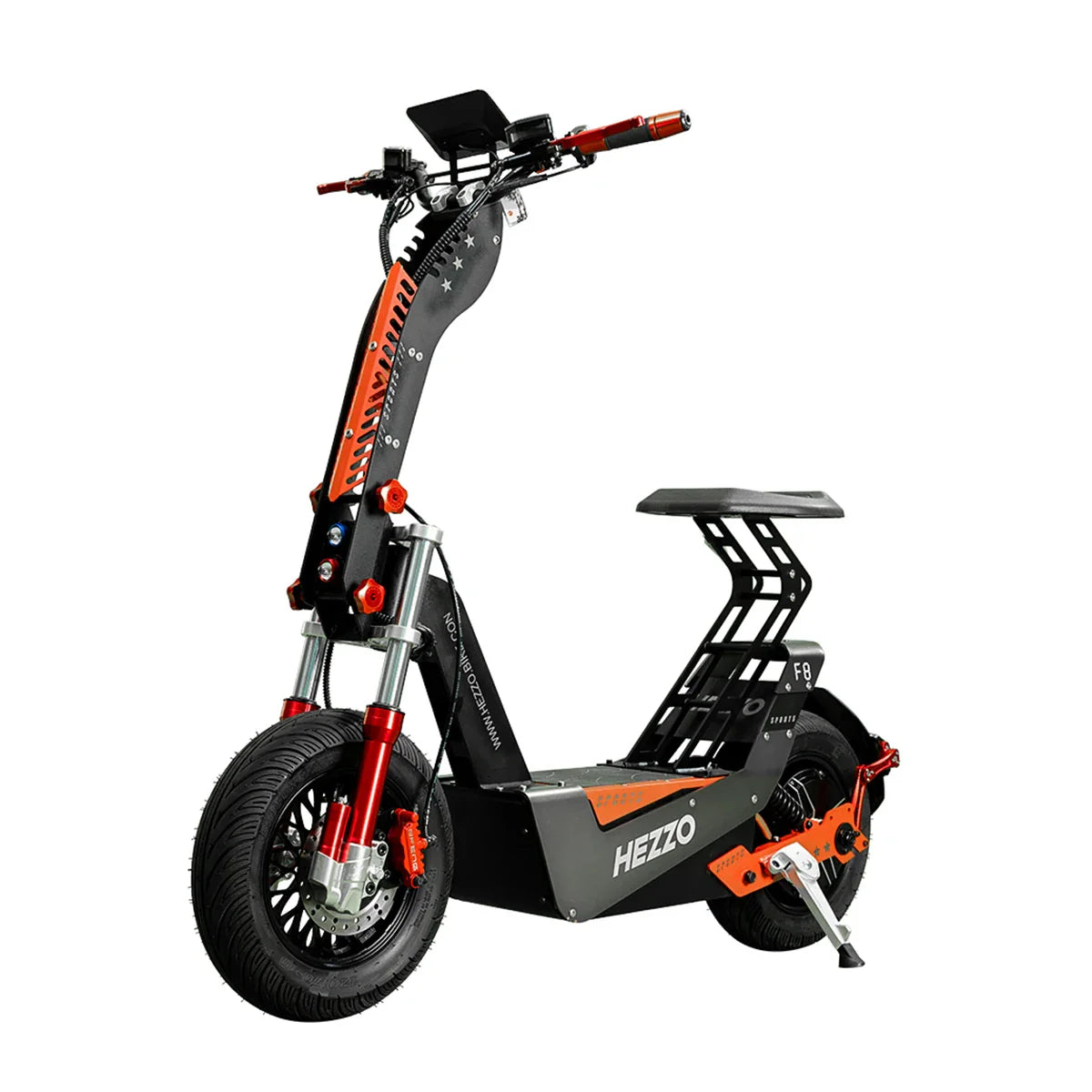 72V 50Ah 8000W 'F8' Electric Scooter - 60-72 Mile Range