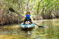 Sea Eagle Boats 8' 4 Part Asymmetrical Carbon-Fiber/Fiberglass Paddle