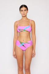 Women's Two-Piece Bikini Swimsuit - Orchid Pink