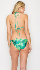 Women's Two-Piece Bikini Swimsuit - Bamboo Palm
