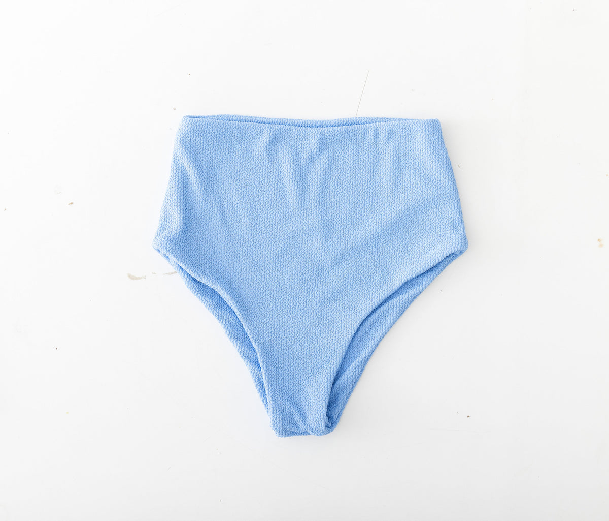 Women's Textured High Leg Bikini Bottom