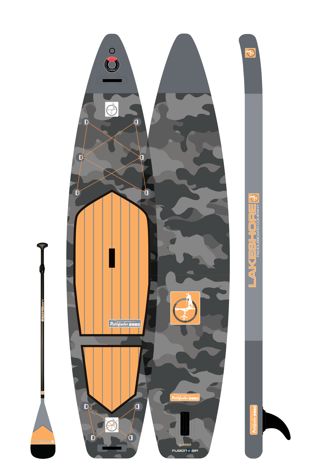 12 Foot Lakeshore Paddleboard Co. | Pathfinder Paddleboard
