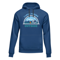 Outdoorzees Unisex 'I Love Peeing Outside' Fleece Hoodie