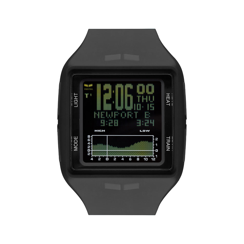 Vestal Watch Unisex BRIG TIDE & TRAIN - Black