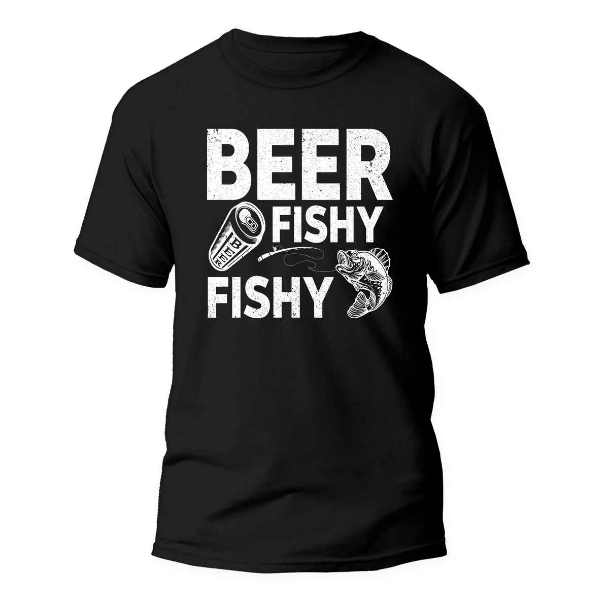 Outdoorzees Unisex 'Beer Fishy Fishy' T-Shirt