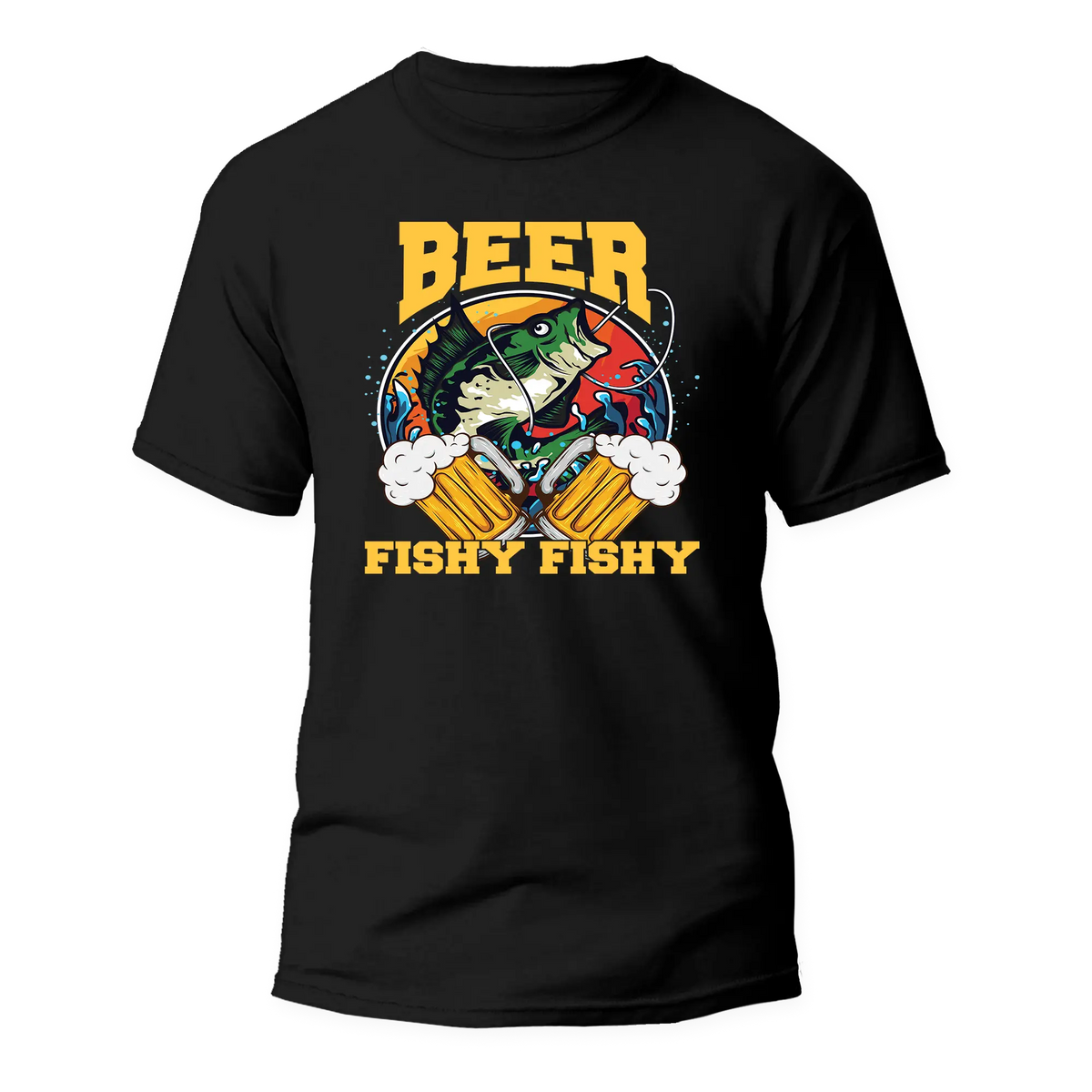 Outdoorzees Unisex 'Beer Fishy Fishy' v2 T-Shirt