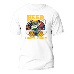Outdoorzees Unisex 'Beer Fishy Fishy' v2 T-Shirt