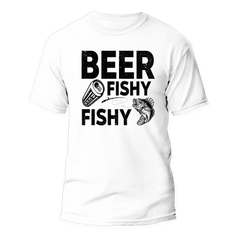 Outdoorzees Unisex 'Beer Fishy Fishy' T-Shirt