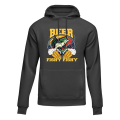 Outdoorzees Unisex 'Beer Fishy Fishy' v2 Hoodie
