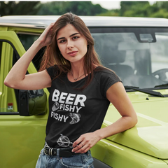 Outdoorzees Women's 'Beer Fishy Fishy' T-Shirt