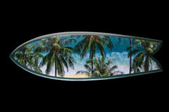 Palm Trees by Ben Hicks – Limited Edition Surfboard Art