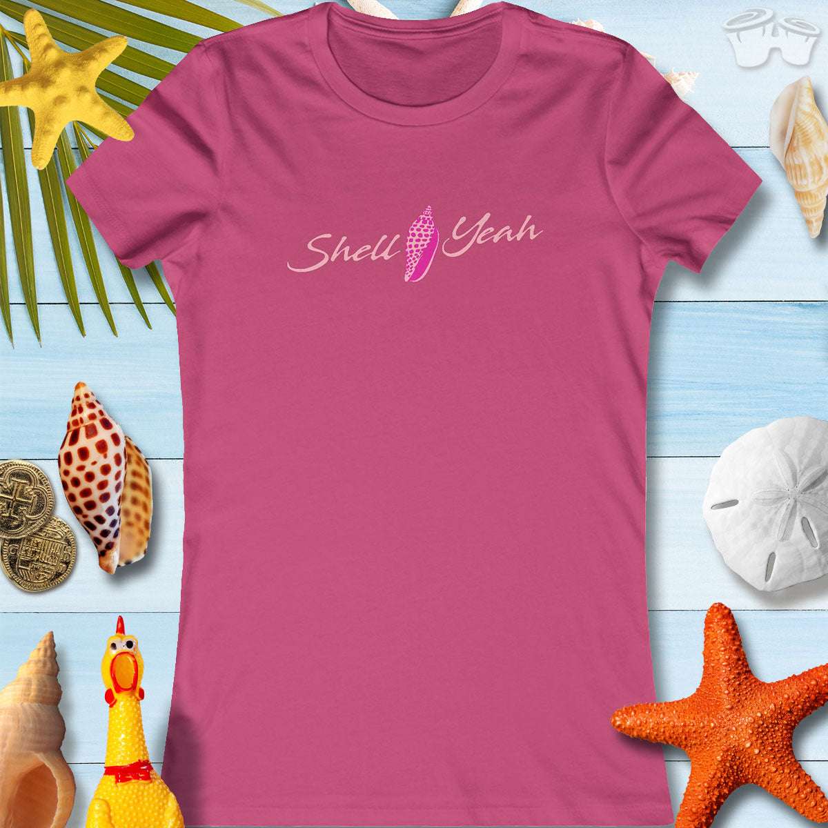Women's 'Shell Yeah' Junonia Tee | Casual Summer Vibes