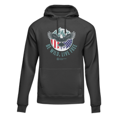 Outdoorzees Unisex 'Be Wild, Live Free' Hoodie