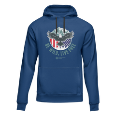 Outdoorzees Unisex 'Be Wild, Live Free' Hoodie