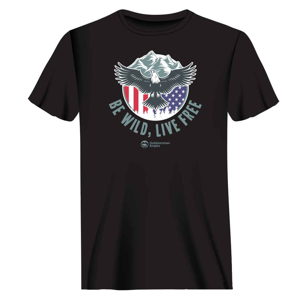 Outdoorzees Unisex 'Be Wild Be Free' T-Shirt