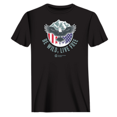 Outdoorzees Unisex 'Be Wild Be Free' T-Shirt
