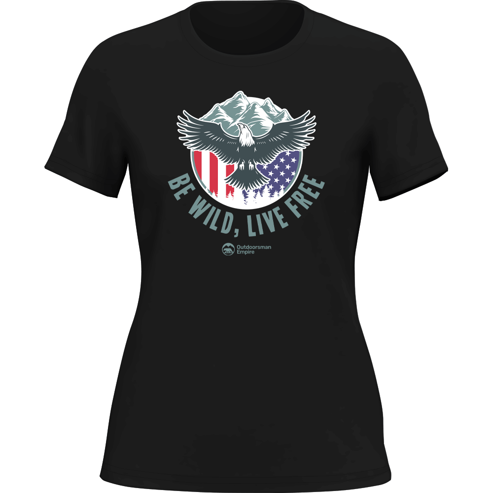 Outdoorzees Women's 'Be Wild, Live Free' T-Shirt