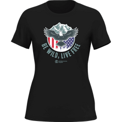 Outdoorzees Women's 'Be Wild, Live Free' T-Shirt