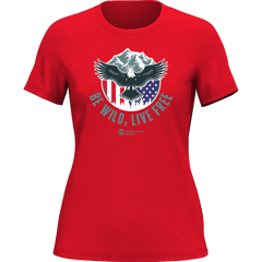 Outdoorzees Women's 'Be Wild, Live Free' T-Shirt