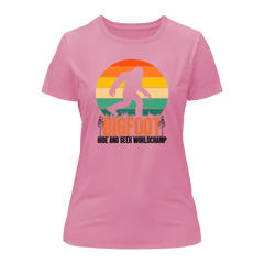 Outdoorzees Women's 'Bigfoot Hide And Seek' T-Shirt for Women