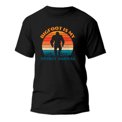 Outdoorzees Unisex 'Bigfoot Is My Spirit Animal' T-Shirt