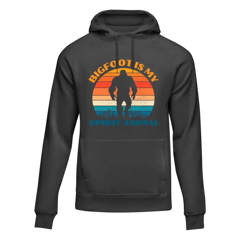 Outdoorzees Unisex 'Bigfoot Is My Spirit Animal' Hoodie