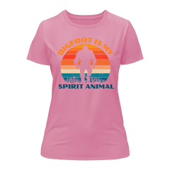 Outdoorzees Women's 'Bigfoot Is My Spirit Animal' T-Shirt