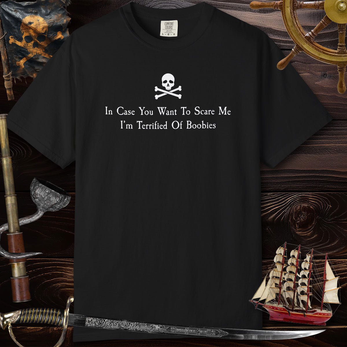 Unisex Skull T-Shirt - Humorous Funny Pirate Tee