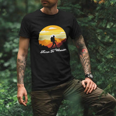 Outdoorzees Unisex 'Born To Wander' T-Shirt