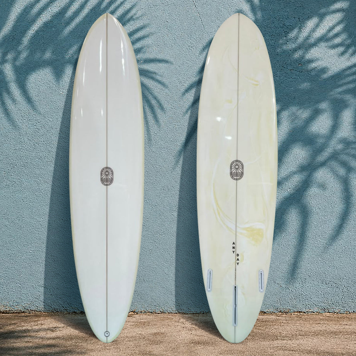 6-7 Foot Surfboard Trading Co. | ANY DAY All-Around Mid Length Surfboard – Swirl