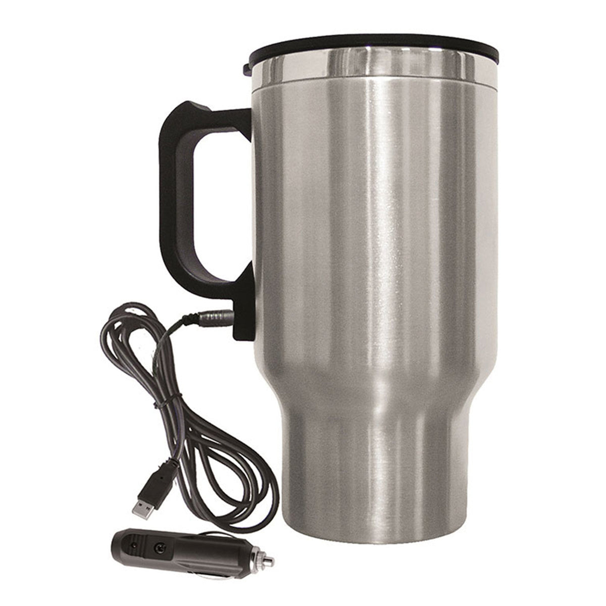 LuxuryLifeWay Brentwood Electric Coffee Mug with Wire Car Plug