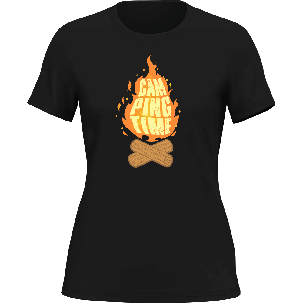Outdoorzees Women's Camp Fire T-Shirt
