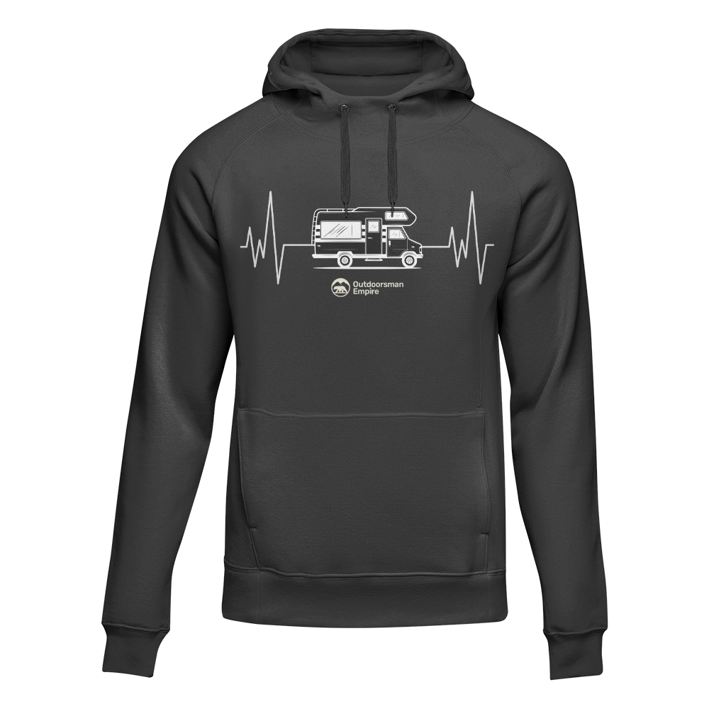 Outdoorzees Unisex Camping Cardiogram Hoodie