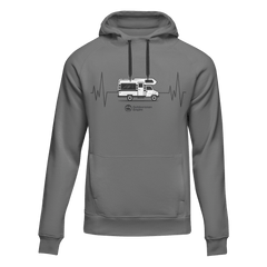 Outdoorzees Unisex Camping Cardiogram Hoodie