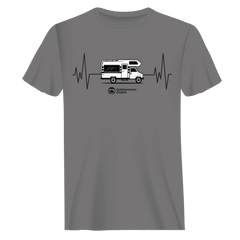 Outdoorzees Unisex Camping Cardiogram T-Shirt