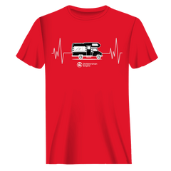 Outdoorzees Unisex Camping Cardiogram T-Shirt
