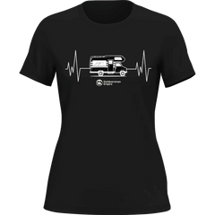 Outdoorzees Women's Camping Cardiogram T-Shirt