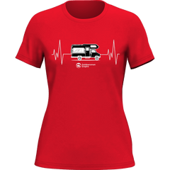 Outdoorzees Women's Camping Cardiogram T-Shirt