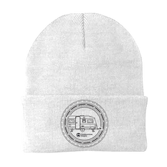 Outdoorzees Unisex Camping Kaleidoscope Embroidered Beanie
