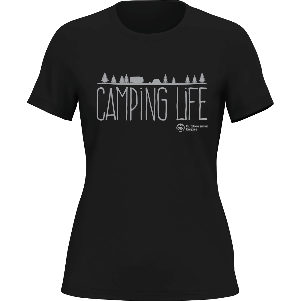 Outdoorzees Women's 'Camping Life' T-Shirt