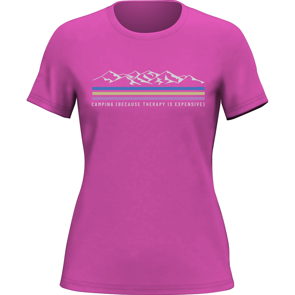 Women's Camping Lines T-Shirt