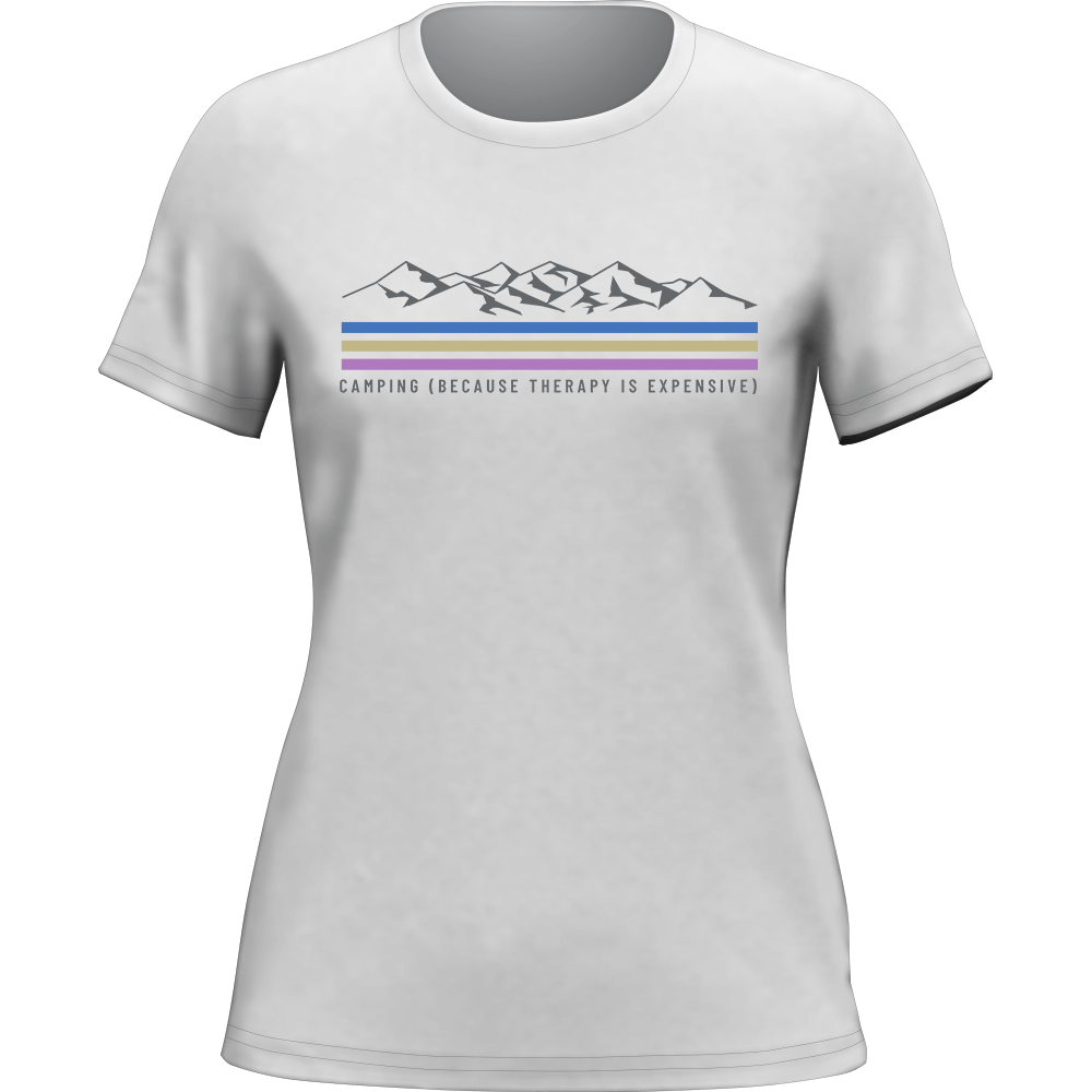 Outdoorzees Women's Camping Lines T-Shirt